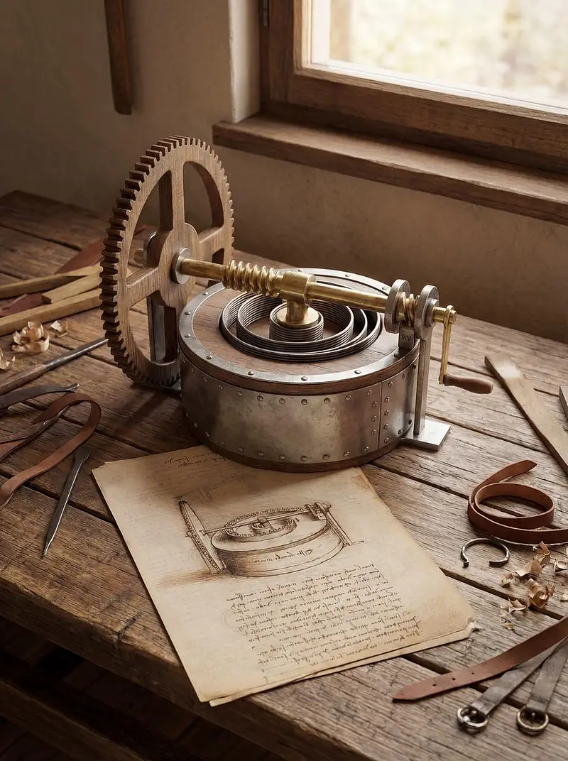 达芬奇手稿复原图