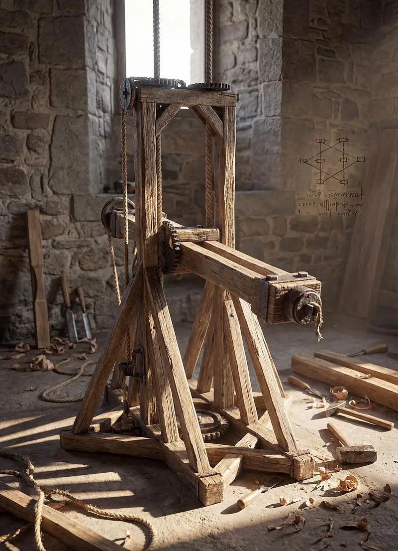 达芬奇手稿复原图