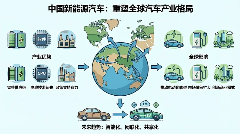 中国新能源汽车产业格局