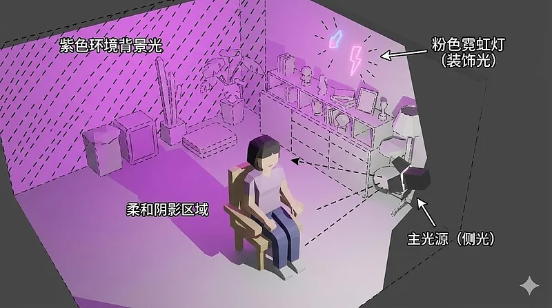 3D灯光设置图