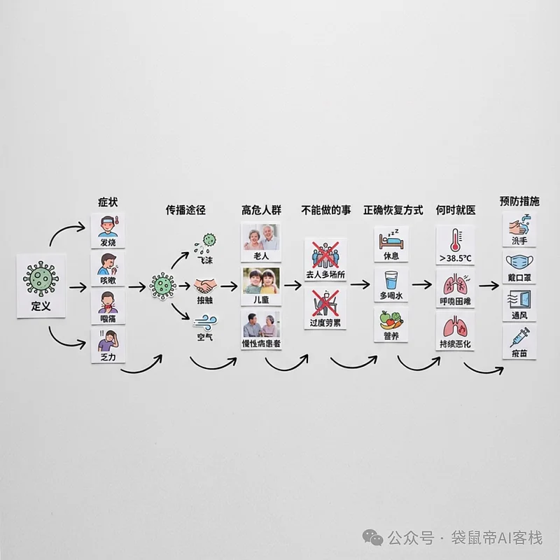 病毒性感冒科普长图