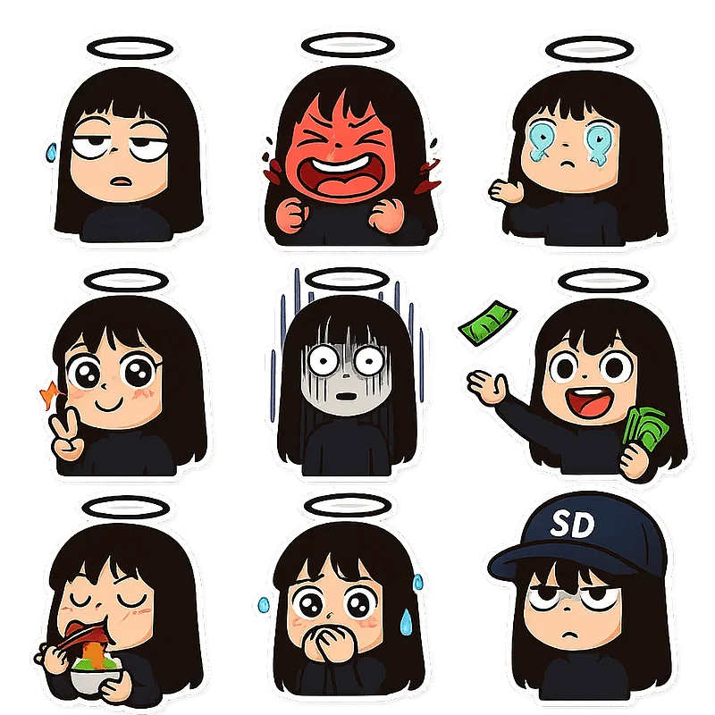 表情包制作 · Q版表情包