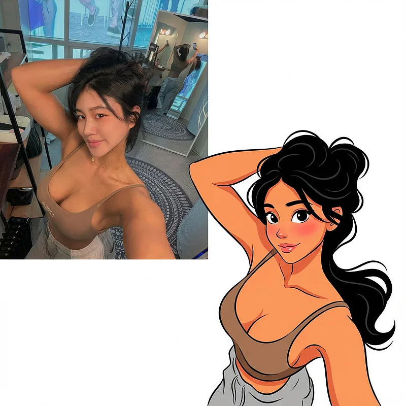 艺术风格转换 · 真人+Disney 卡通