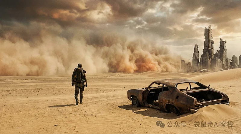 废土末日荒原场景