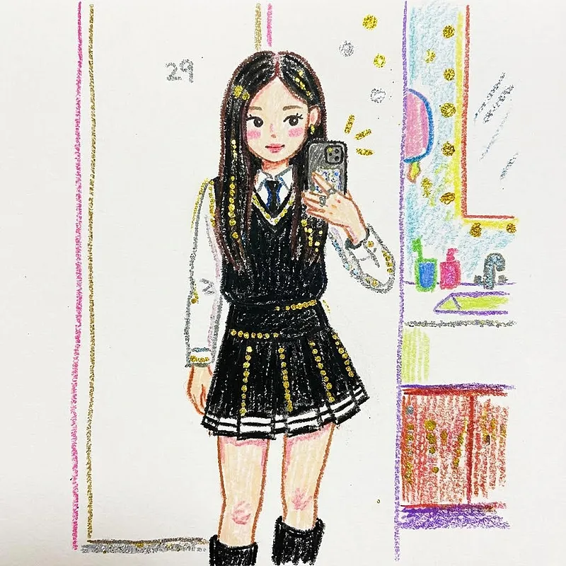 艺术风格转换 · 蜡笔画