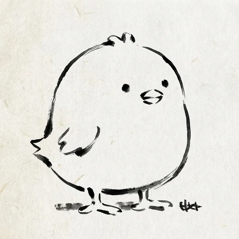 艺术风格转换 · 黑白水墨画风格