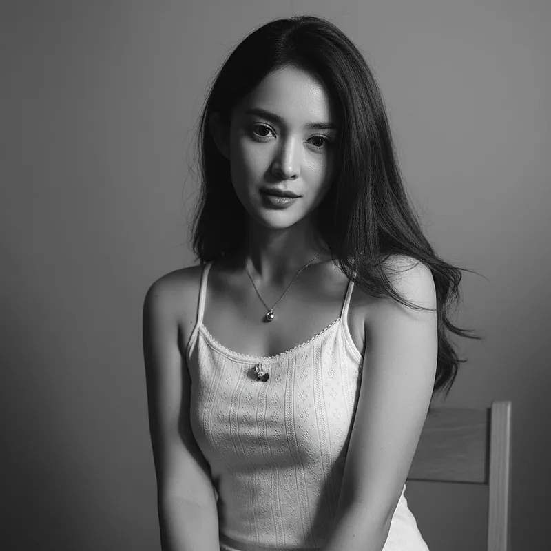 多样拍摄风格 · 经典黑白肖像