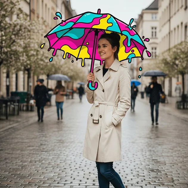 艺术风格转换 · 卡通滴水