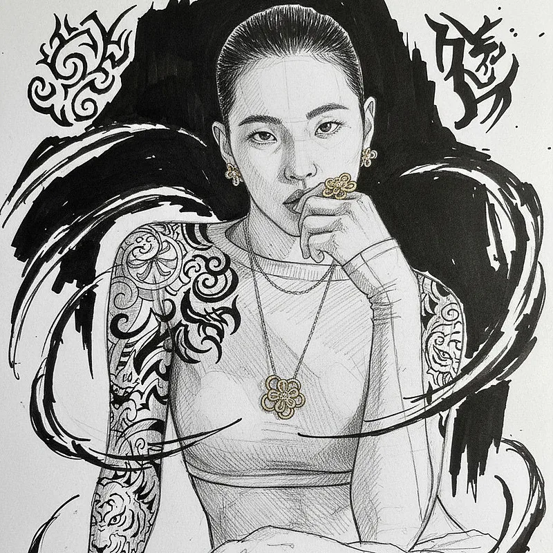 艺术风格转换 · 铅笔素描画