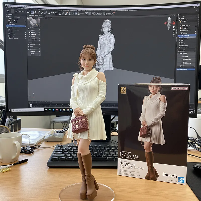 手办3D模型 · 手办带建模