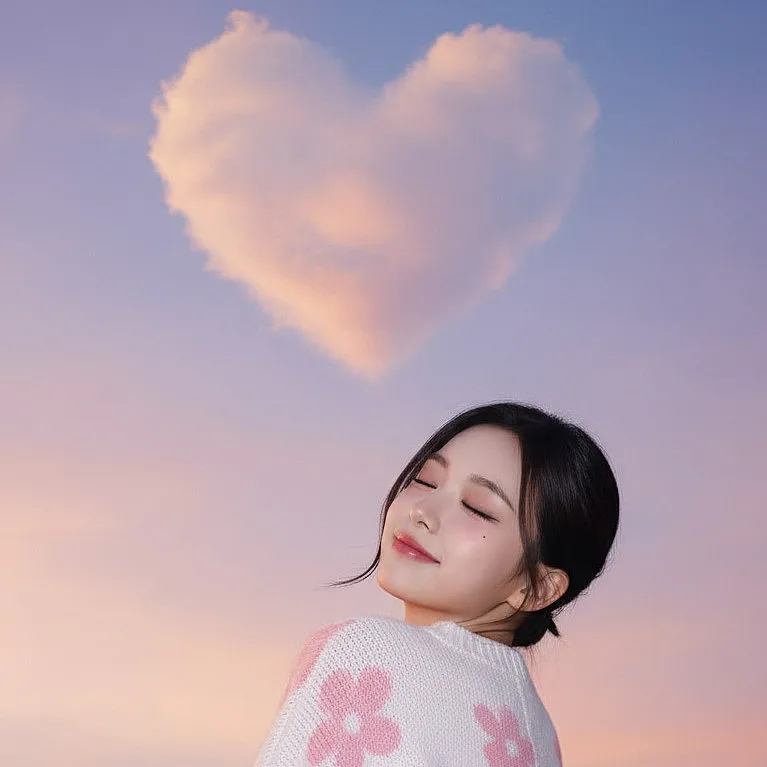 女生写真 · 爱心云（女）