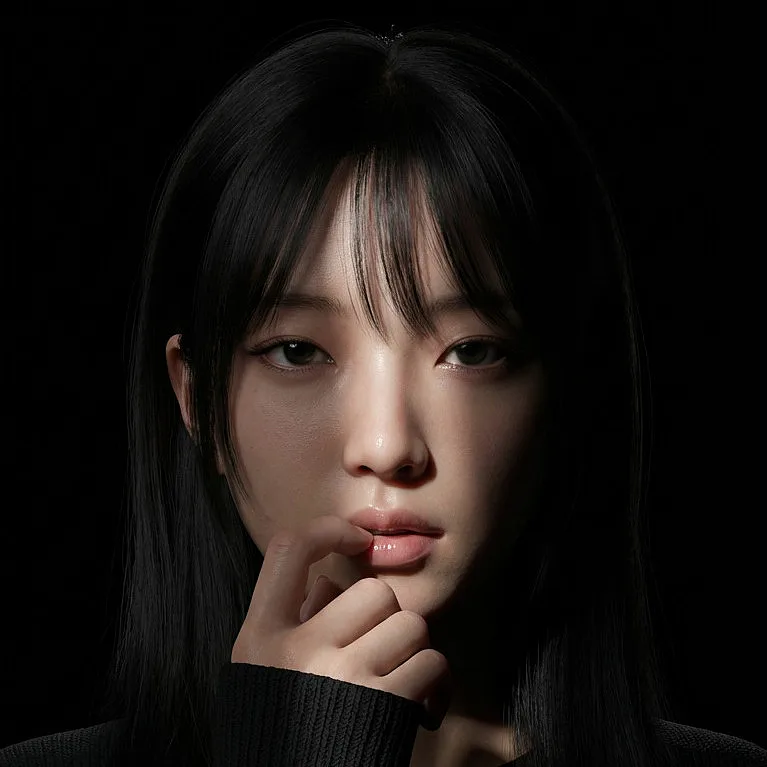 女生写真 · 超写实动漫风格女性肖像