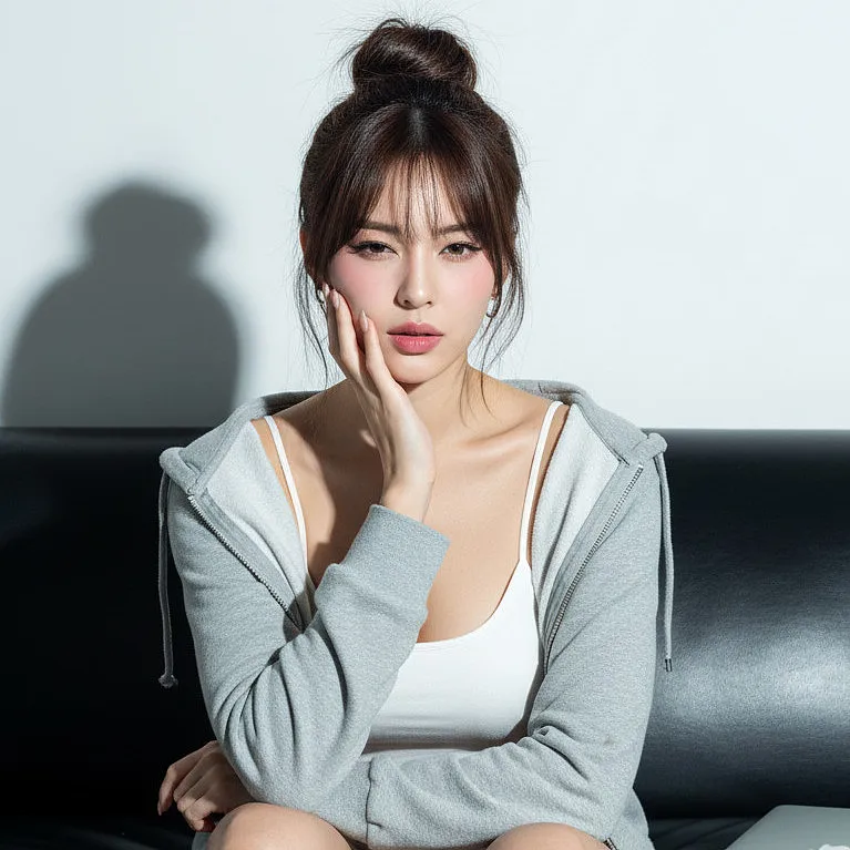 女生写真 · 吊带背心青春写真照（女）