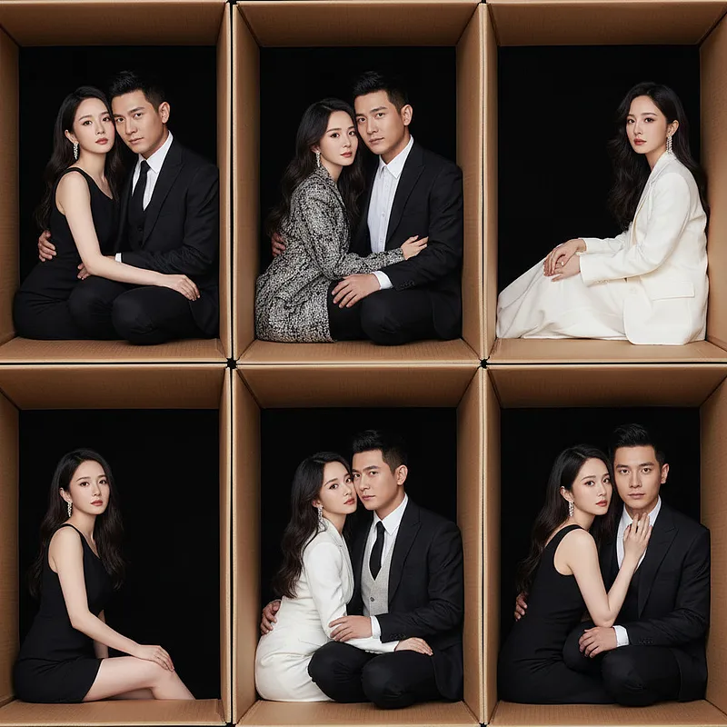 通用写真 · 盒子肖像照