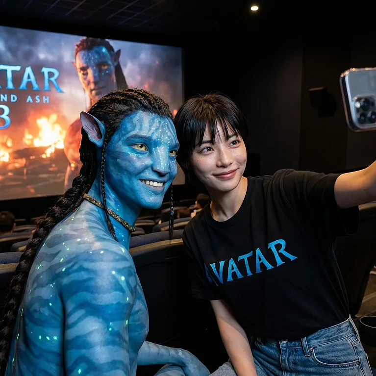 名场面 · 阿凡达合影