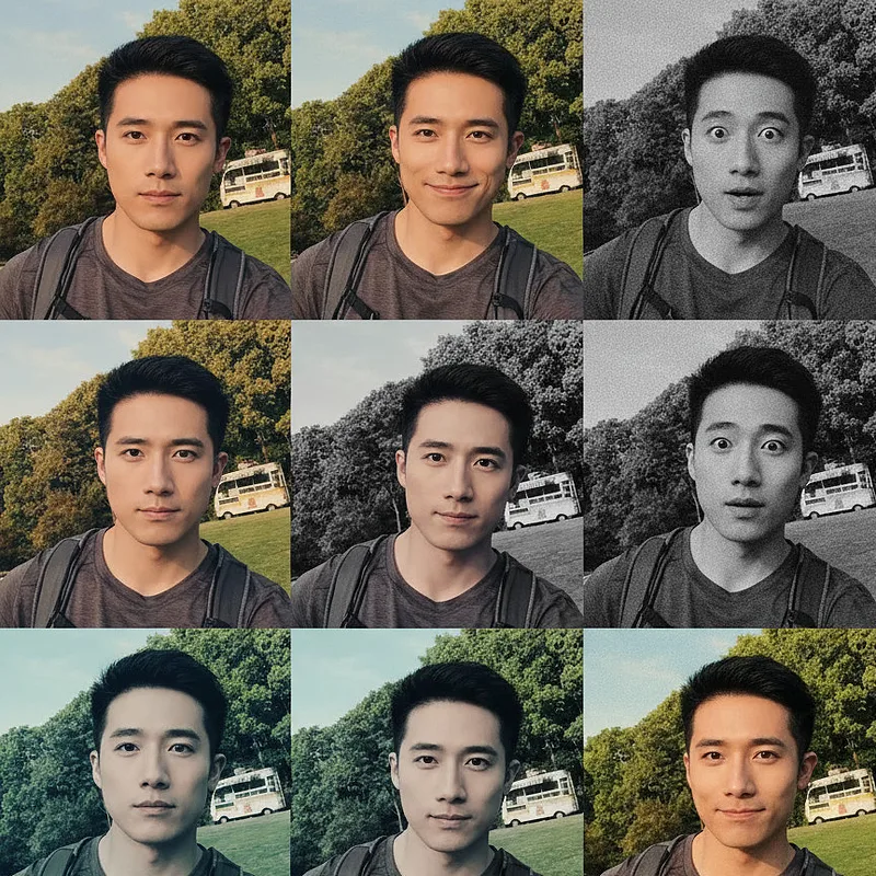 创意玩法 · 12 连拍