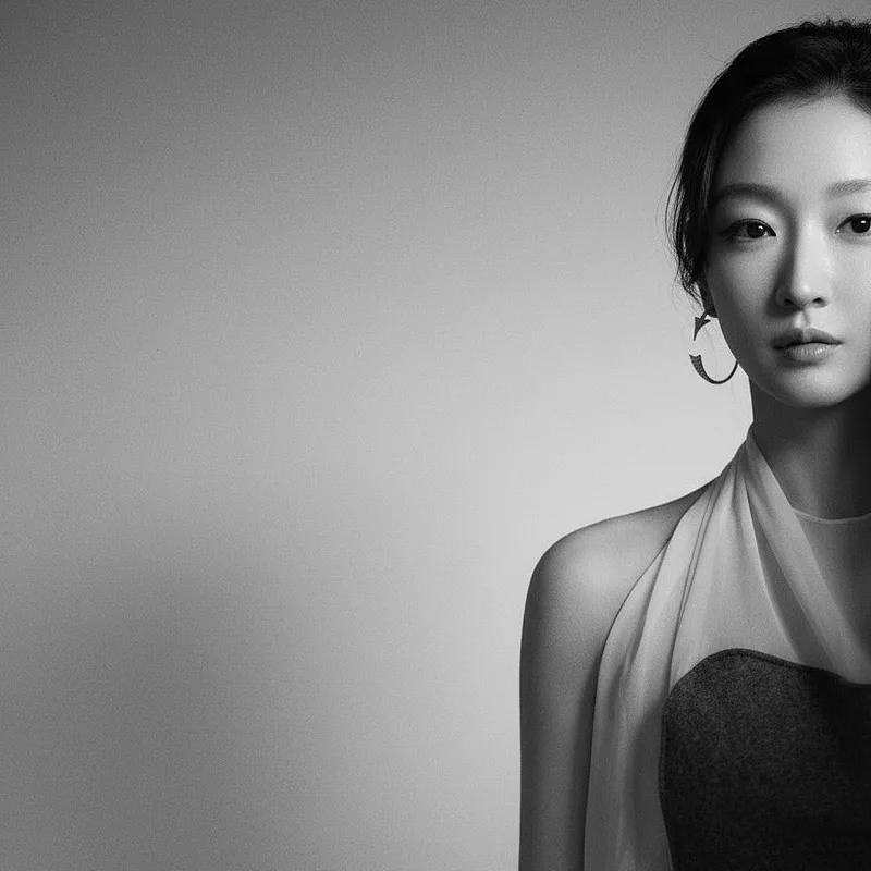 通用写真 · 黑白肖像艺术作品