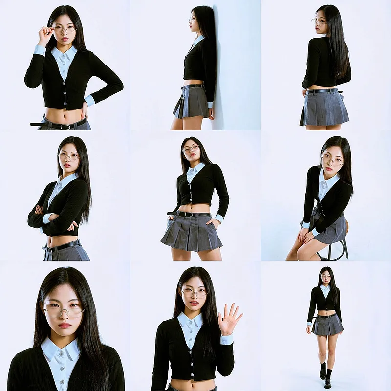 通用写真 · 不同角度展示