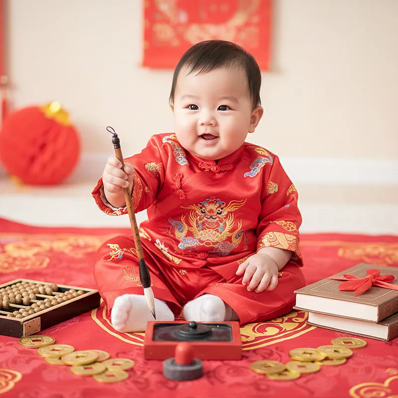 宝宝-儿童写真 · 抓周