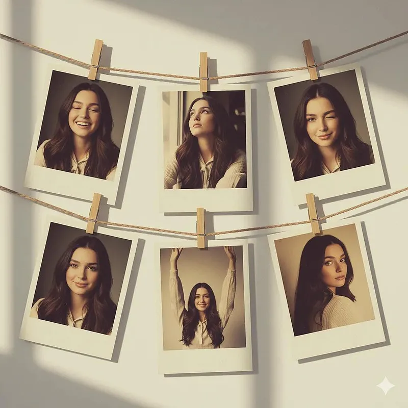 创意玩法 · 6 张复古宝丽