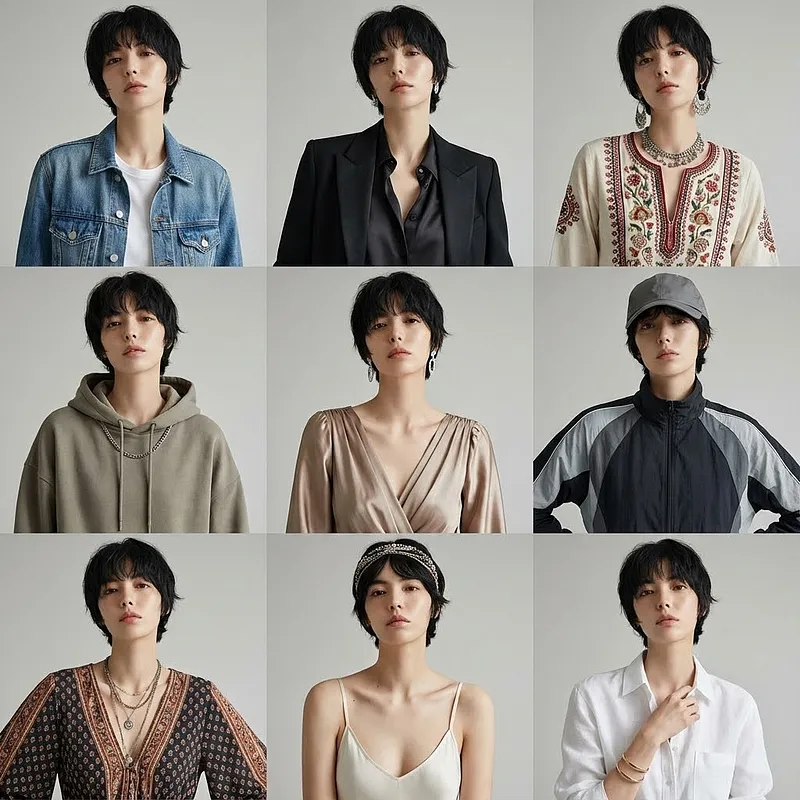 通用写真 · 时尚九宫格