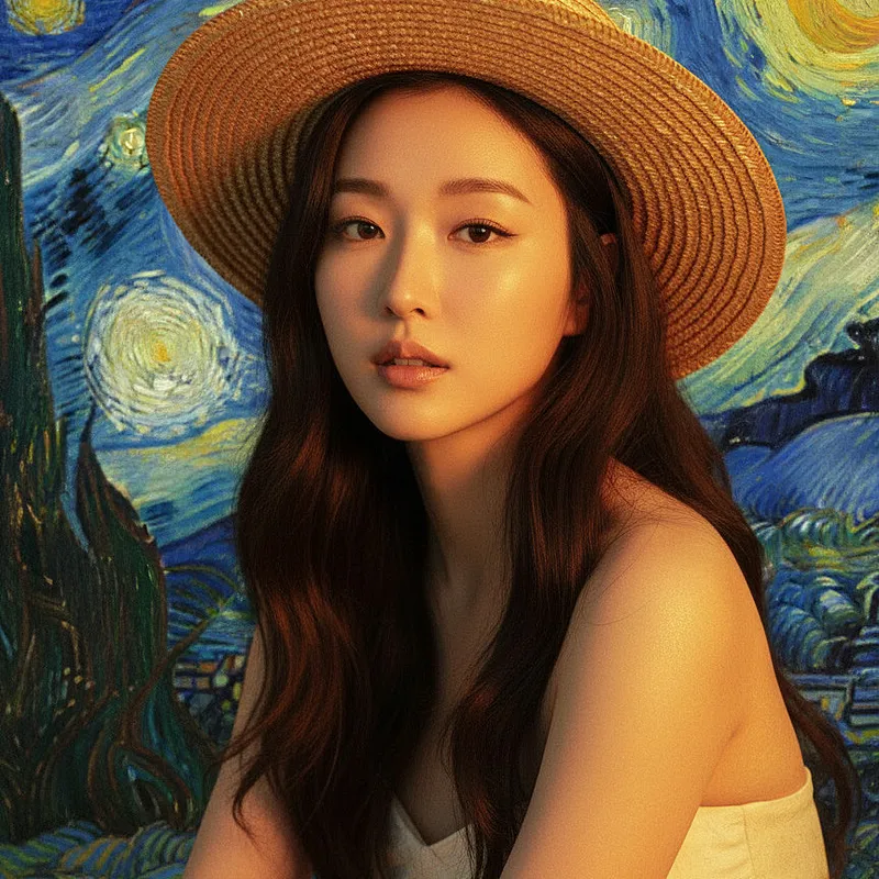 通用写真 · 梵高画风
