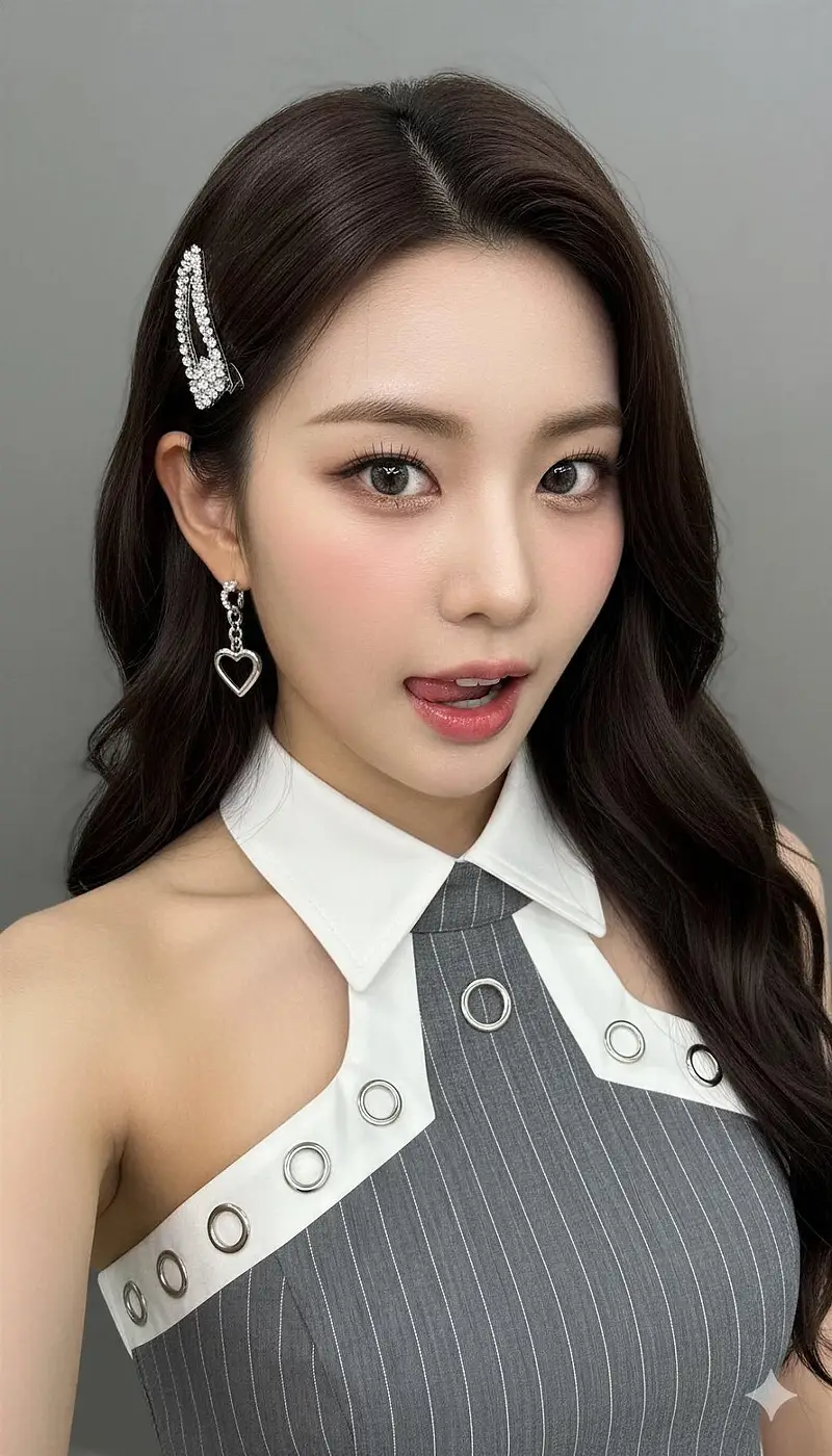 K-Pop偶像特写肖像